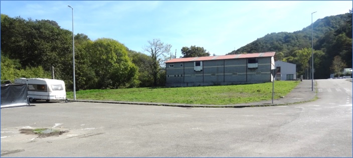 Las parcelas, vistas desde el helipuerto