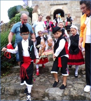 Uno de los cuatro ramos infantiles