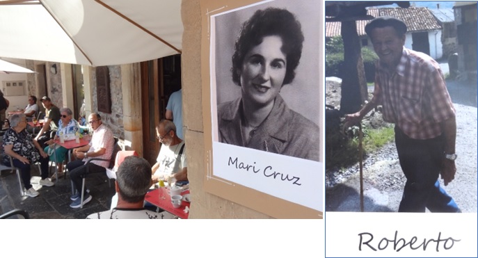 Fotografas de vecinos fallecidos del pueblo