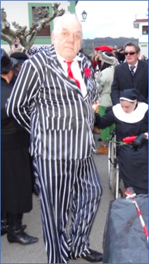 En Santa Eulalia, en el Carnaval de 2017. | EL ECO, Archivo