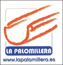 Logo empresarial actual de La Palomillera. En la pgina anterior, Joaqun en la comida de Navidad de los Jubilados cabraneses celebrada en Amandi en diciembre de 2023.