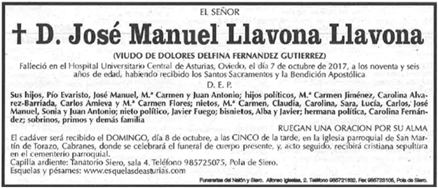 Jose Manuel Llavona Llavona