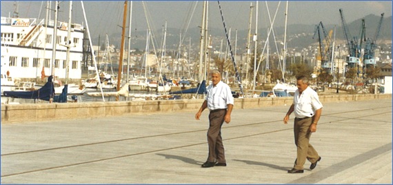 Por el puerto de Vigo, con Jos Mara (de Piedrafita)