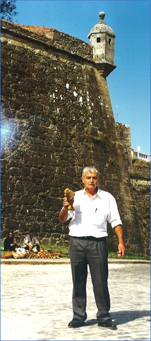 Imagen de Fernando en uno de los viajes a Velena do Mio