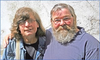 Con su esposa, Genoveva (Vevi). | Foto de Roger Smith