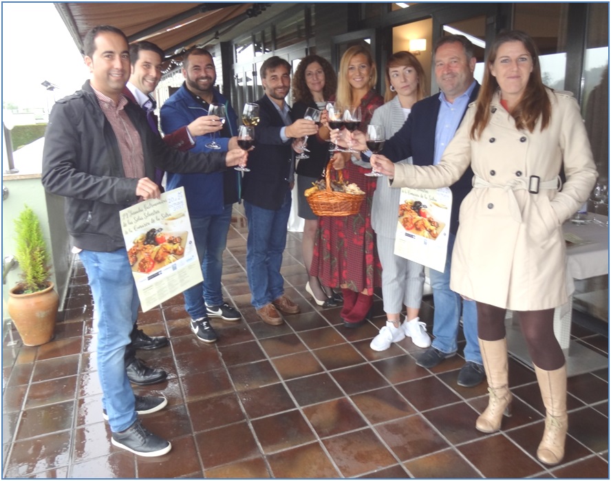 Presentacin de la Degustacin de las setas en Hostera de Cabranes