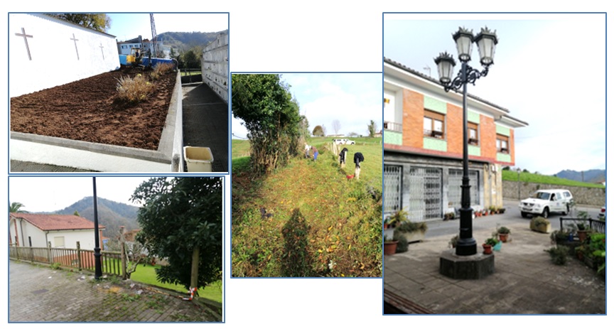 Imagenes de obras municipales realizadas por el Ayuntamiento en 2020