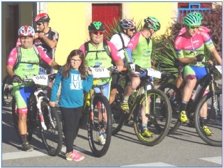 Imagen de algunos de los participantes de Team Bike Cabranes