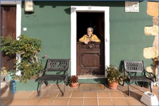 Torazu y sus gentes fue el ttulo dado a esta foto por Sergio lvarez Garca, quien la capt en la nueva Plaza de los Prncipes de Asturias, en Torazo.