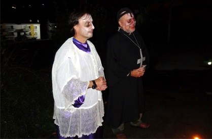 Algunos de los disfraces que participaron en Holloween