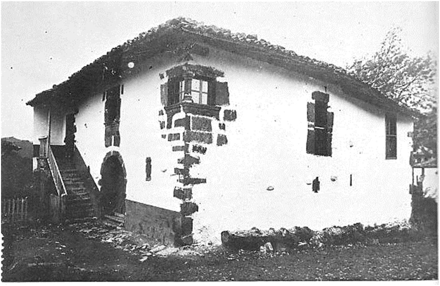 La vieja Casa Rectoral de Santa Eulalia./ Archivo EL ECO