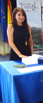 Arabela Garca Costales (aqu, prometiendo su cargo el pasado 17 de junio) es, despus del Alcalde, quien ostenta mayor representacin. | Foto: EL ECO