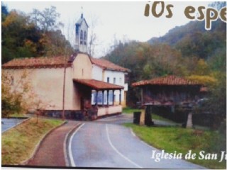 Imagen de la Iglesia de Vion en el programa festivo