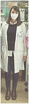 Nuria Blanco (en la foto, captada el pasado martes en la Consulta cabranesa y reproducida por La Nueva Espaa el mircoles).