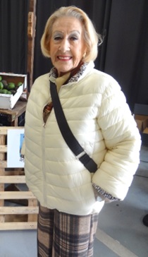 En la foto, Carmina, el pasado 23 de marzo en el Festival del Aguacate, en Santa Eulalia.