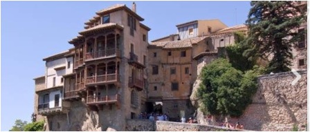 Imagen de las Casas Colgantes de Cuenca