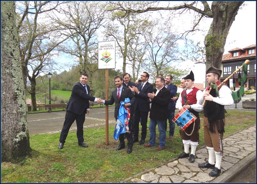 Foto de la presentacin de Torazo como componente de los Pueblos Ms Bonitos