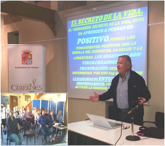 Imagenes charla Secretos para vivir ms