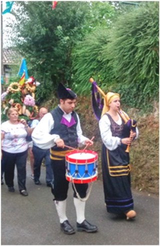 Procesin en Madiedo