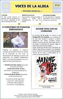 Imagen de la portada Voces de la Aldea