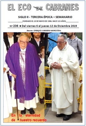 Portada del Eco N236, donde la portada es Don Enrique