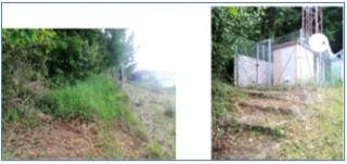 Imagenes de las limpiezas  realizadas en la zona Del Monte