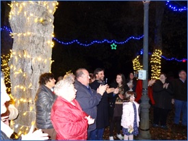 Encendido de las luces Navideas