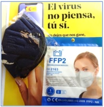 Distintos tipos de mascarillas