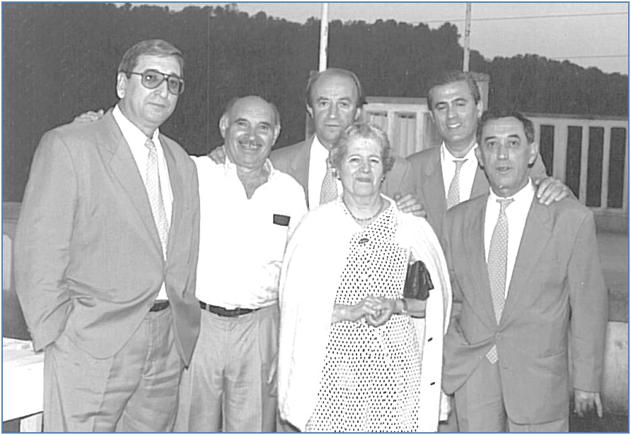 Imagen de Emilio en la inauguracin de la Biblioteca Pblica Cabranesa