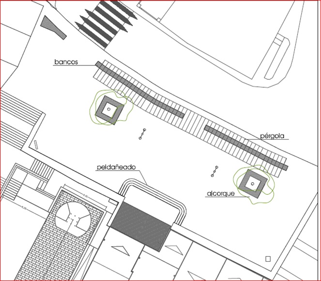 Plano de mejoras previstas,obtenido del proyecto