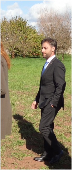 Foto: EL ECO, Gerardo Fabin (Alcalde de Cabranes en Poreu)