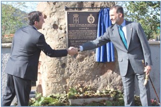 Visita de los Reyes a Poreu