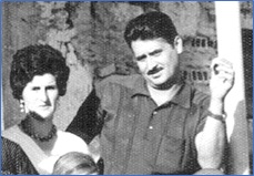 Foto  de María del Pilar Clementina Corrales Huerta y su esposo Modesto Fabián Corripio