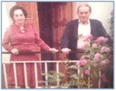 Fotografía de Lucia Corripio González y su esposo, Enrique Monestina Monestina
