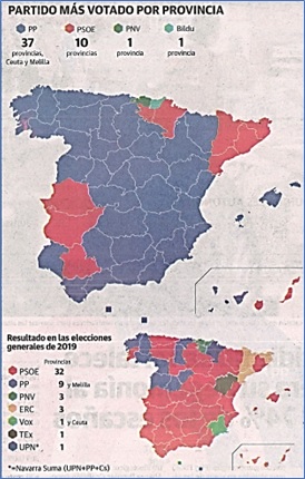Resultados votaciones España
