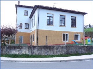 Zona, en el edificio de Santa Eulalia, de la escuela de 0 a 3 años, que entrará en funcionamiento el día 1 de abril. El ECO
