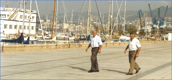 Por el puerto de Vigo, con José María (de Piedrafita)