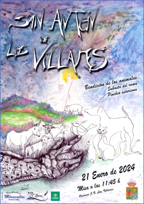Cartel de San Antonio de los Villares