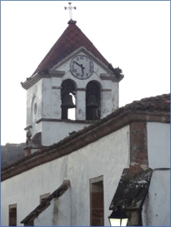 imagen del campanario de la Iglesia de Santa Eulalia